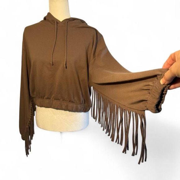 Fringe hoodie and pants set Size medium - Picture 4 of 7